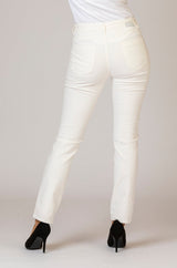 Mary Winter white Corduroy Trousers | Brax at Sarah Thomson | Back
