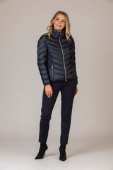 Bern Navy Padded Jacket | Brax at Sarah Thomson | New Winter coats