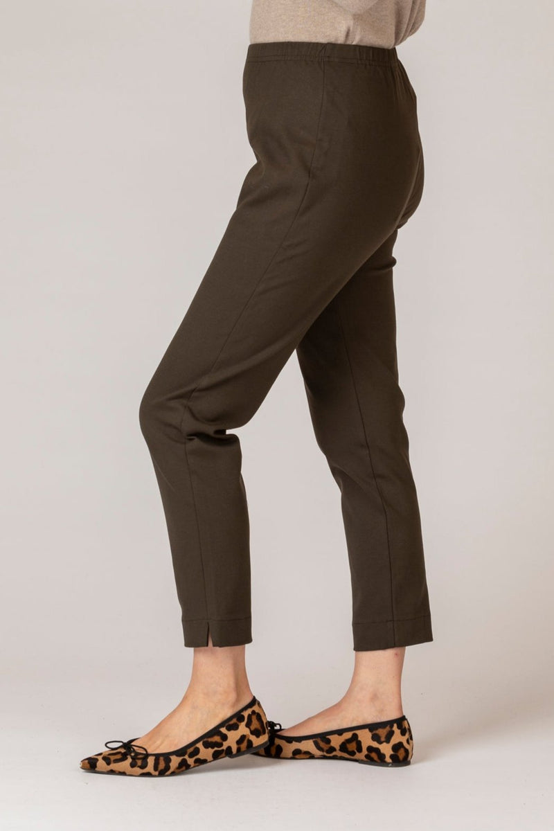 Ponte Slim Leg Trouser | Sahara