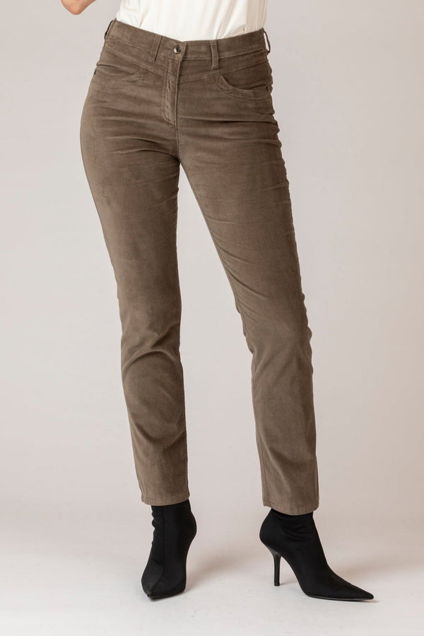 Laura Brown Corduroy Trousers | Brax