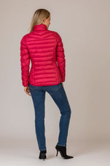 Bern Pink Padded Jacket | Brax at Sarah Thomson | Back of jacket