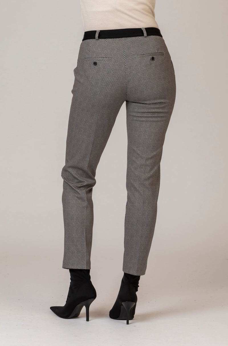 Maron S Printed Trousers | Brax at Sarah Thomson Melrose | Back
