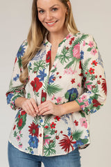 Iolanda Tropical Blouse | EMME