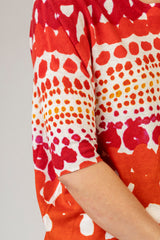 Red Dotty Jumper | Esthēme Cachemire