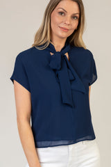 Sale Navy Blouse | EMME