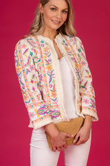Leilani Embroidered Jacket | East Heritage