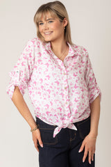 The Millie Tie Linen Shirt 4 | Sartoria Saracena
