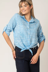 The Millie Tie Linen Shirt 8 | Sartoria Saracena