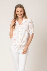 The Millie Tie Linen Shirt 16 | Sartoria Saracena