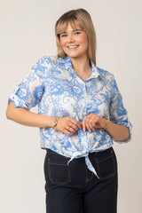 The Millie Tie Linen Shirt 9 | Sartoria Saracena