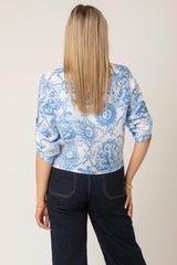 The Millie Tie Linen Shirt 9 | Sartoria Saracena