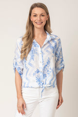 The Millie Tie Linen Shirt 11 | Sartoria Saracena