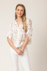 The Millie Tie Linen Shirt 15 | Sartoria Saracena