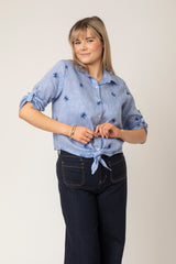 The Millie Tie Linen Shirt 17 | Sartoria Saracena
