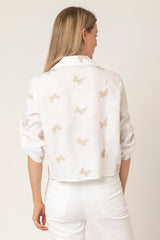 The Millie Tie Linen Shirt 18 | Sartoria Saracena