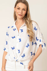 The Millie Tie Linen Shirt 19 | Sartoria Saracena