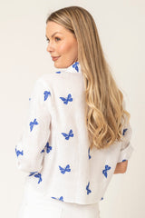 The Millie Tie Linen Shirt 19 | Sartoria Saracena