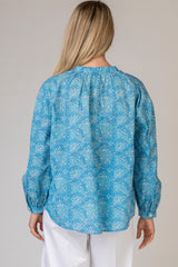 Camille Blue Iranja Shirt | Zen Ethic