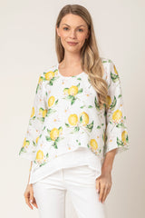 Lemons Layered Top | Sartoria Saracena
