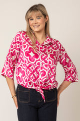 The Millie Tie Silk Shirt 2 | Sartoria Saracena