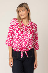 The Millie Tie Silk Shirt 2 | Sartoria Saracena