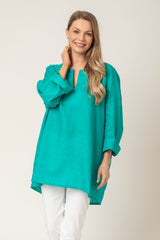 Emerald Tunic | Sartoria Saracena
