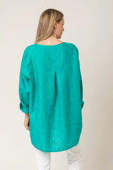 Emerald Tunic | Sartoria Saracena