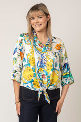 The Millie Tie Silk Shirt 1 | Sartoria Saracena