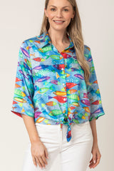 The Millie Tie Silk Shirt 4 | Sartoria Saracena