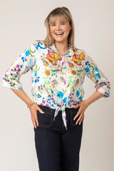 The Millie Tie Silk Shirt 3 | Sartoria Saracena