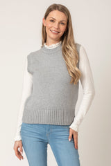 Coyote Geelong Lambswool Tank Top | Sarah Thomson