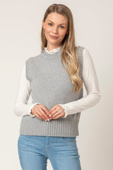 Coyote Geelong Lambswool Tank Top | Sarah Thomson