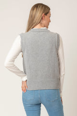 Coyote Geelong Lambswool Tank Top | Sarah Thomson