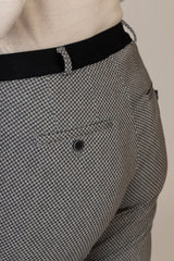 Maron S Printed Trousers | Brax at Sarah Thomson Melrose | Back pocket details