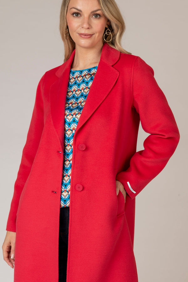 Frine Red Coat | EMME