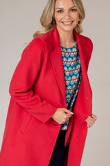 Frine Red Coat | EMME