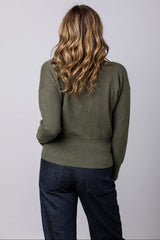 Khaki Cashmere Crossover CKH6322C | Esthēme Cachemire
