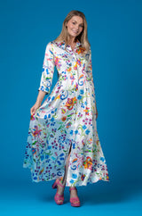 The Silk Mamma Mia in Floral Print | Sartoria Saracena