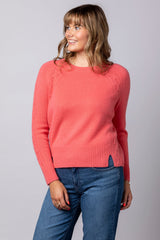 Coral Cable Cashmere Jumper CKH6309C | Esthēme Cachemire