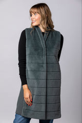 Leone Green Faux Fur Jacket | EMME