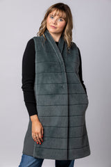 Leone Green Faux Fur Jacket | EMME