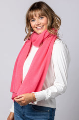 Barbie Pink Cashmere Scarf AC1005H | Esthēme Cachemire