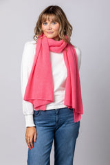 Barbie Pink Cashmere Scarf AC1005H | Esthēme Cachemire