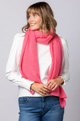 Barbie Pink Cashmere Scarf AC1005H | Esthēme Cachemire