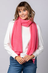 Barbie Pink Cashmere Scarf AC1005H | Esthēme Cachemire