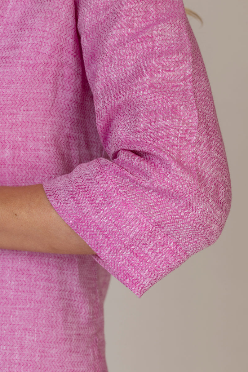 The Pink Linen Shirt | Sartoria Saracena