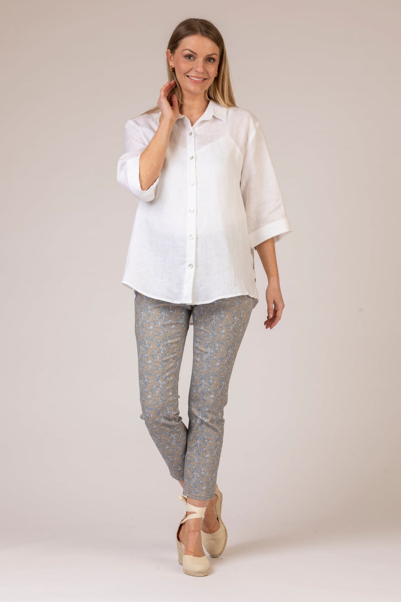 Mary S Patterned Cropped Trousers | Brax