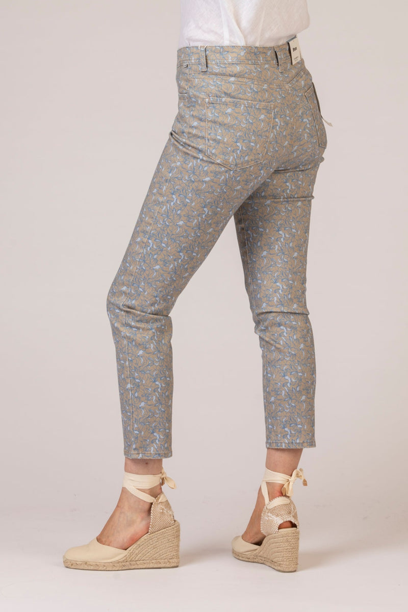 Mary S Patterned Cropped Trousers | Brax