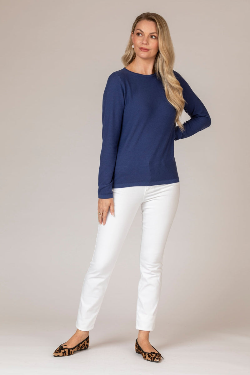 Keith Blue Jumper | Belluna