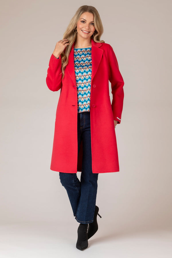 Frine Red Coat | EMME